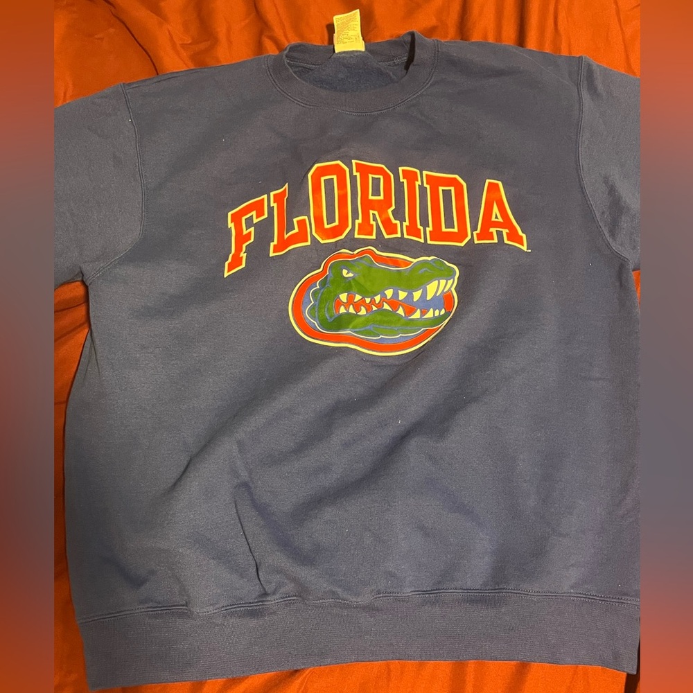 University of Florida champion crewneck blue